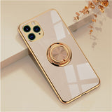 Original Silicone Luxury Plating Case for iPhone