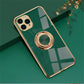 Original Silicone Luxury Plating Case for iPhone